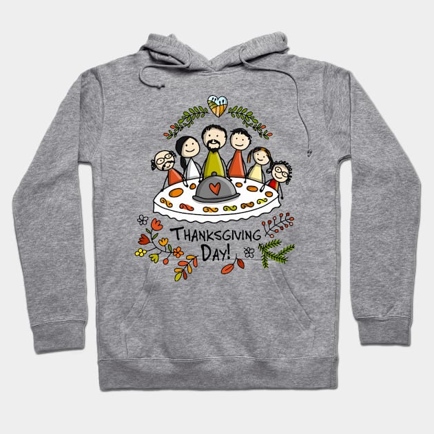 Thanksgiving Day Hoodie by jonathanptk